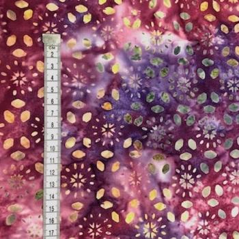 Preview: PURPLE - Northwest Sunset - Batikstoff aus Indonesien